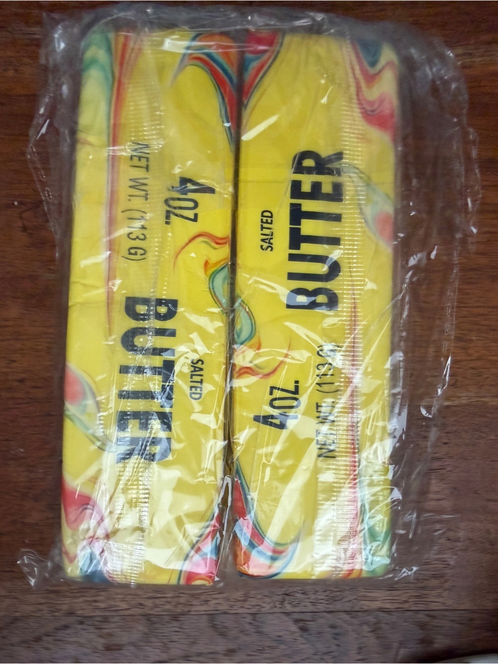 Rare Viral Butter Squishy 14OZ • Salted Butter Squeezy Toy ( qty 2) Tie Dye - Picture 1 of 4